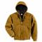 Regular Carhartt Quilted Flannel Lined Sandstone Active Jacket, Brown