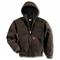 Regular Carhartt Quilted Flannel Lined Sandstone Active Jacket, Dark Brown