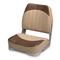 Wise Low - back Economy Fishing Boat Seat, Sand/Brown