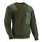 German Military Surplus Commando Sweater, Used, Olive Drab