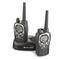 Midland Multi-channel 36-mile 2-Way GMRS Radios with NOAA Weather Alerts, Black, Set of 2