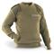 Used Italian Military Command Sweater, Olive Drab