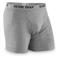 Guide Gear Men's Underwear Boxer Briefs, 6 Pack, Gray