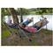 Hammock is fully portable, foldable, sets up in seconds