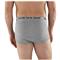 Elastic waistband stretches for your comfort, Gray