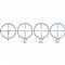 Precise 3G reticle illuminates in red, green or blue for targeting in any light conditions