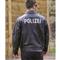 German Police Surplus Leather Jacket, Used