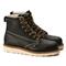 Thorogood American Heritage 6″ Moc Toe Wedge Work Boots, Black