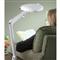 Grandrich® Magnifier Task Lamp, White  It's a bright, flexible lamp