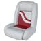 Wise® Weekender Series Boat Seat, Grey / Red