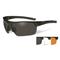 Wiley X Guard 3 Lens Sunglasses Package, Matte Black