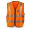 British Royal Mail Surplus Reflective Vests, 2 Pack, Used