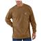 Carhartt Men's Workwear Long-Sleeve Pocket T-Shirt, Brown