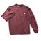 Carhartt Men's Workwear Long-Sleeve Pocket T-Shirt, Port