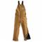Men's Carhartt® Quilt-lined Duck Bib Overalls, Brown