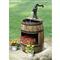 Whiskey Barrel Fountain with Planter