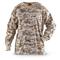 2 Military-style Digital Camo Long-sleeved T-shirts, Digital Desert