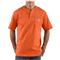 Men's Carhartt® Workwear Short-sleeve Pocket Henley, Orange