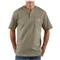 Men's Carhartt® Workwear Short-sleeve Pocket Henley, Desert