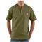 Men's Carhartt® Workwear Short-sleeve Pocket Henley, Army Green