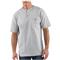Men's Carhartt® Workwear Short-sleeve Pocket Henley, Heather Grey