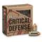 Hornady Critical Defense, 9x18mm Makarov, FTX, 95 Grain, 25 Rounds