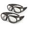 2-Prs. of Outfitters Overtop Polycarbonate Glasses, Clear