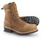 Men's Guide Gear® Steel Toe Logger Boots, Brown