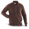 Carhartt Men's Mid-Weight Mock Neck Zip-Front Sweatshirt, Dark Brown