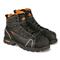 Thorogood Men's GEN-flex2 Series 6" Safety Toe Work Boots, Black