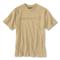 Carhartt Men's Short Sleeve Logo Shirt, Beach Heather