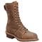 Men's Carolina® 10 inch Waterproof Composite Toe Linesman Work Boots, Brown