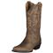 Ariat Men's Heritage Western R Toe Cowboy Boots, Distressed Brown