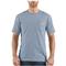 Men's Carhartt® Contractor's Work Pocket T-shirt, Blue Heather