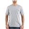 Men's Carhartt® Contractor's Work Pocket T-shirt, Heather Grey