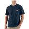 Men's Carhartt® Contractor's Work Pocket T-shirt, Navy
