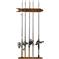 Organized Fishing 8-Rod Modular Wall Rack, Oak