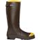 Men's LaCrosse® 16 inch Alpha Aggressive Steel Toe Work Boots, Brown