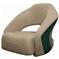 Wise® Premier Pontoon Bucket Seat with Flip-up Bolster, Color F - Mocha Java Punch / Evergreen / Rock Salt
