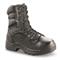 HQ ISSUE Men's Waterproof Side Zip Tactical Boots, Black