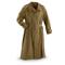 Used French Military Surplus Cavalry Riding Coat, Olive Drab