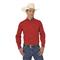 Wrangler® Men's Painted Desert® Basic Western Shirt, Red