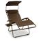 Bliss Gravity Free Canopy Recliner, Brown  360-lb. capacity