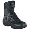 Men's Reebok® 8 inch Side Zip Stealth Tactical Boots, Black