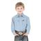 Wrangler Boy's Cowboy Cut Western Snap Shirt, Stonewashed