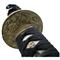 Authentic ray skin wrapped handle with zinc alloy tsuba