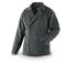 Sportier Men's Pea Coat, Wool Blend, Charcoal