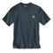 Carhartt Men's Workwear Pocket Short Sleeve Shirt, Bluestone