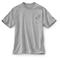 Carhartt Men's Workwear Pocket Short Sleeve Shirt, Heather Grey, Heather Gray