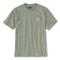 Carhartt Men's Workwear Short-sleeve Pocket Shirt, Leaf Green Snow